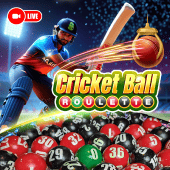 Cricket Ball Roulette icon on the 1xbrt live casino shelf