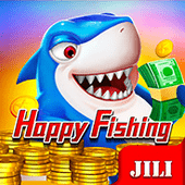 Happy Fishing icon on the 1xbrt fishing shelf