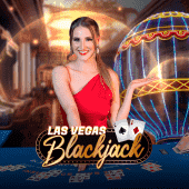 Las Vegas Blackjack icon on the 1xbrt live casino shelf