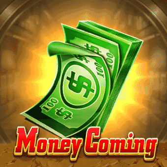Money Coming icon on the 1xbrt slot shelf