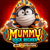 Mummy Lock Riches icon on the 1xbrt slot shelf